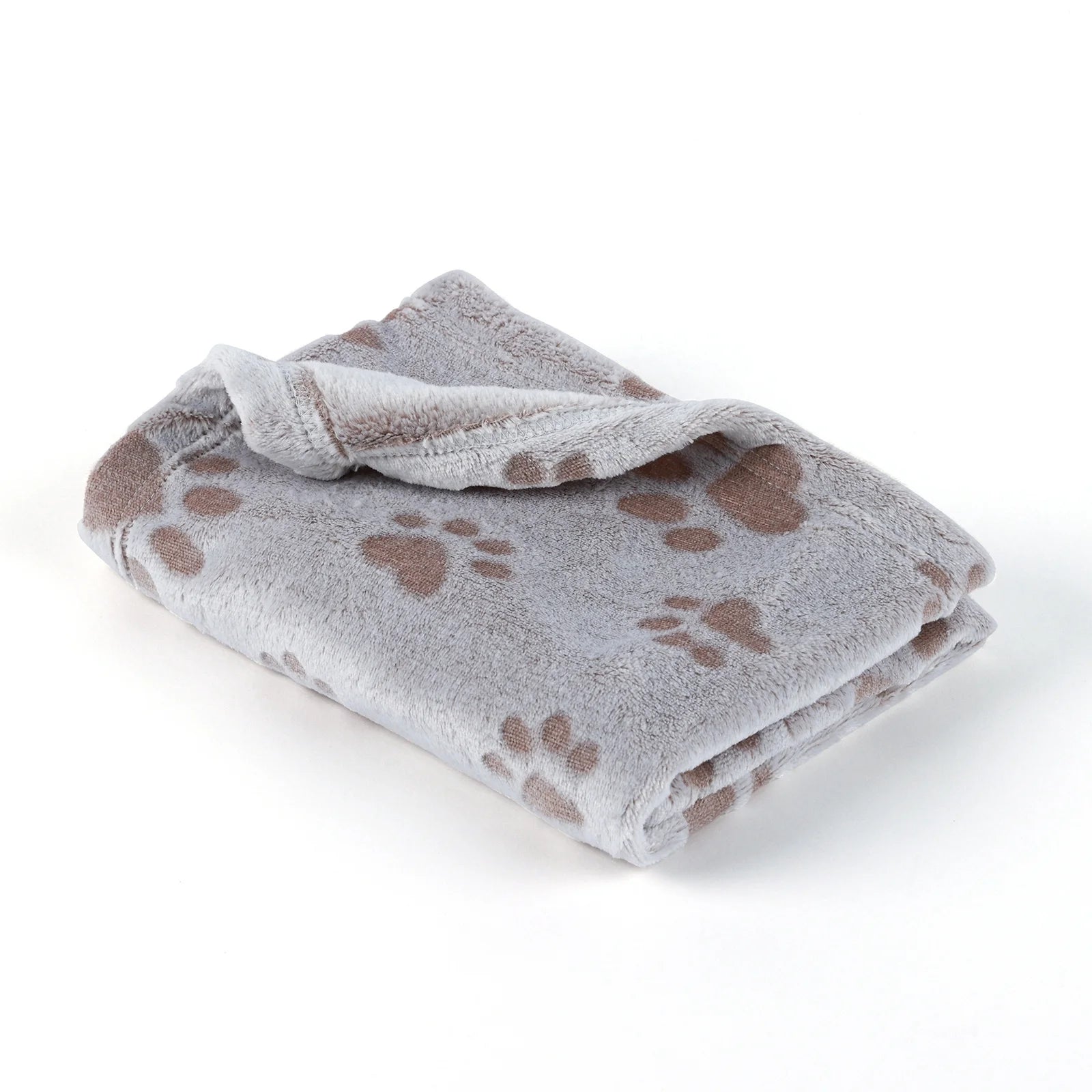 Dog Blanket for Large Dogs Fleece Puppy Blanket Washable Dog Blankets for Bed Couch Protection with Cute Paw Print Pet Puppy Cat