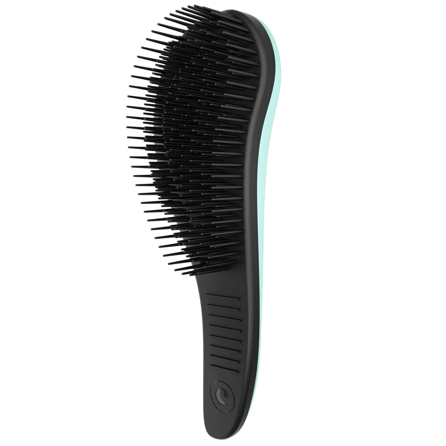 BIGGIE Glide Thru Detangling Brush - Detangler Hairbrush for Wet or Dry, Curly or Straight Hair - Gentle on Tangles, Ideal Hair Brush and Comb for Adults and Kids - 8.4X3.4-Inch (Mint)