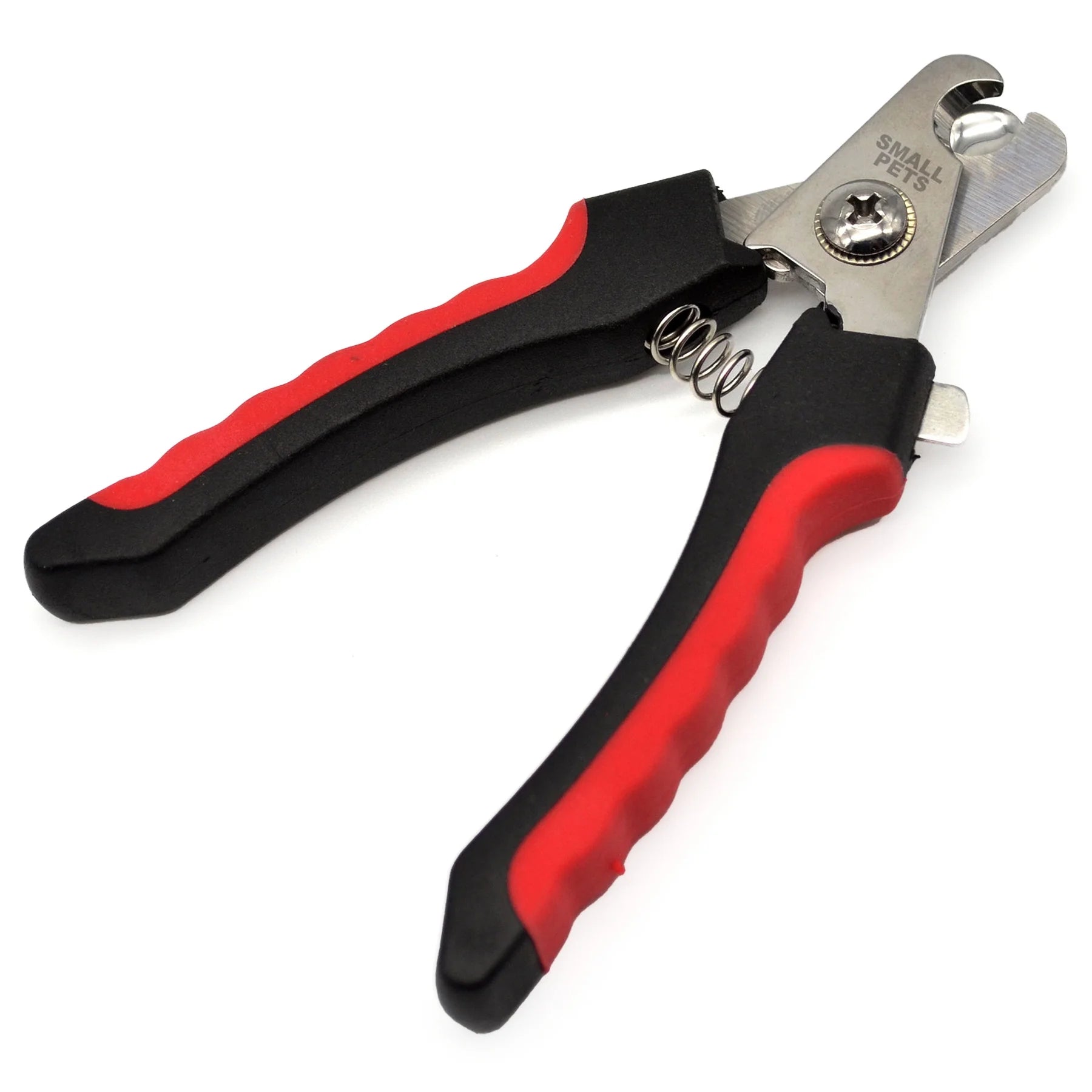 New-  Heavy Duty, High Quality Pro Dog Nail Clippers with Safety Guard, Ergonomic Handle and Sharp Stainless Steel Blades (Small)