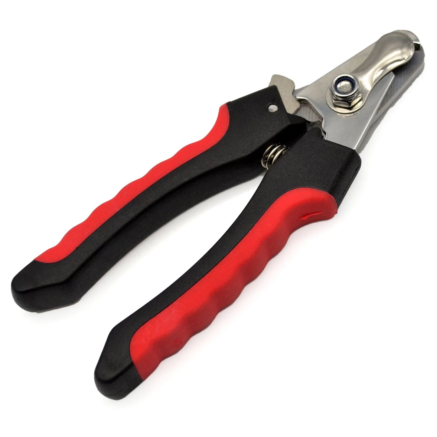 New-  Heavy Duty, High Quality Pro Dog Nail Clippers with Safety Guard, Ergonomic Handle and Sharp Stainless Steel Blades (Small)