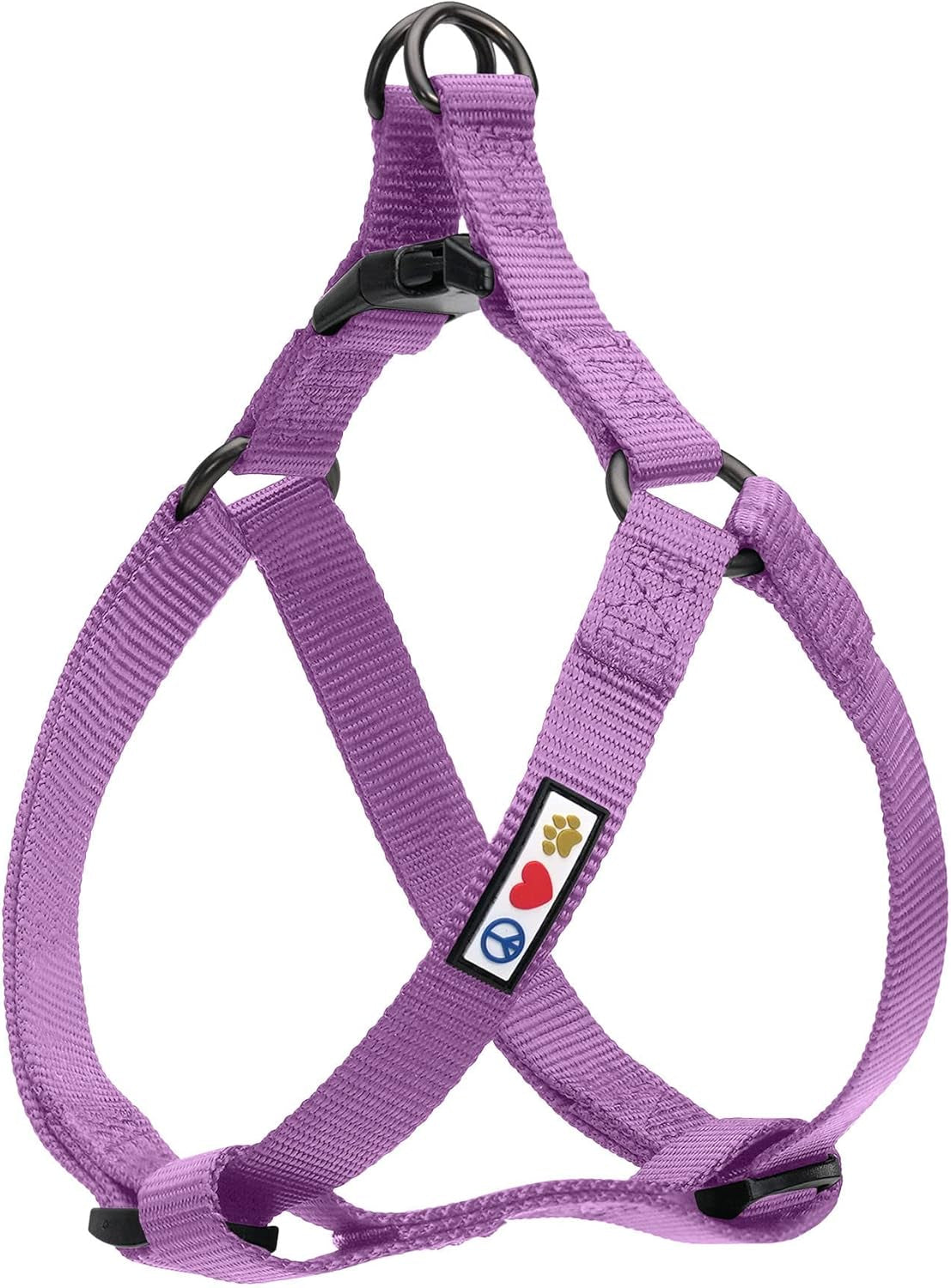 Solid Color Step in Dog Harness or Vest Harness Dog Training Walking of Your Puppy Harness Medium Dog Harness Orchid Purple Dog Harness